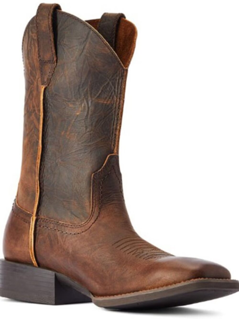 Ariat Men's Sport Rambler Bartop Brown Square Toe Boots NEW IN BOX 13 MEDIUM